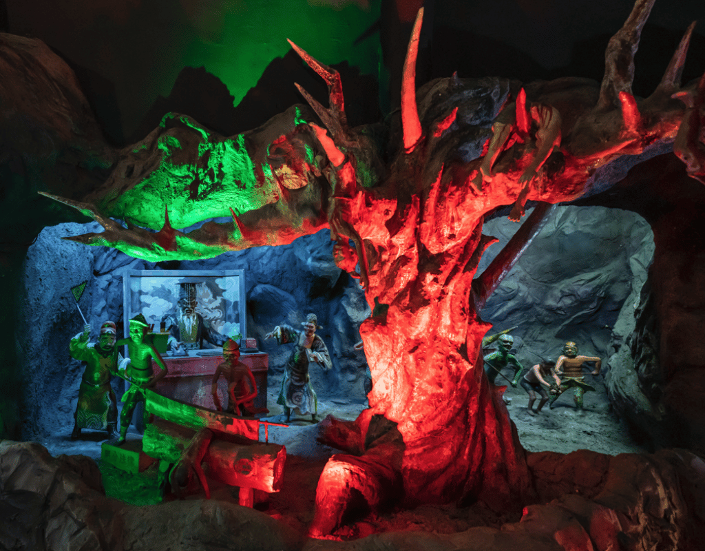 Courts of Hell diorama